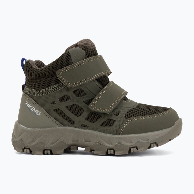 Children's shoes Viking Footwear Track Mid 2V Waterproof olive 2