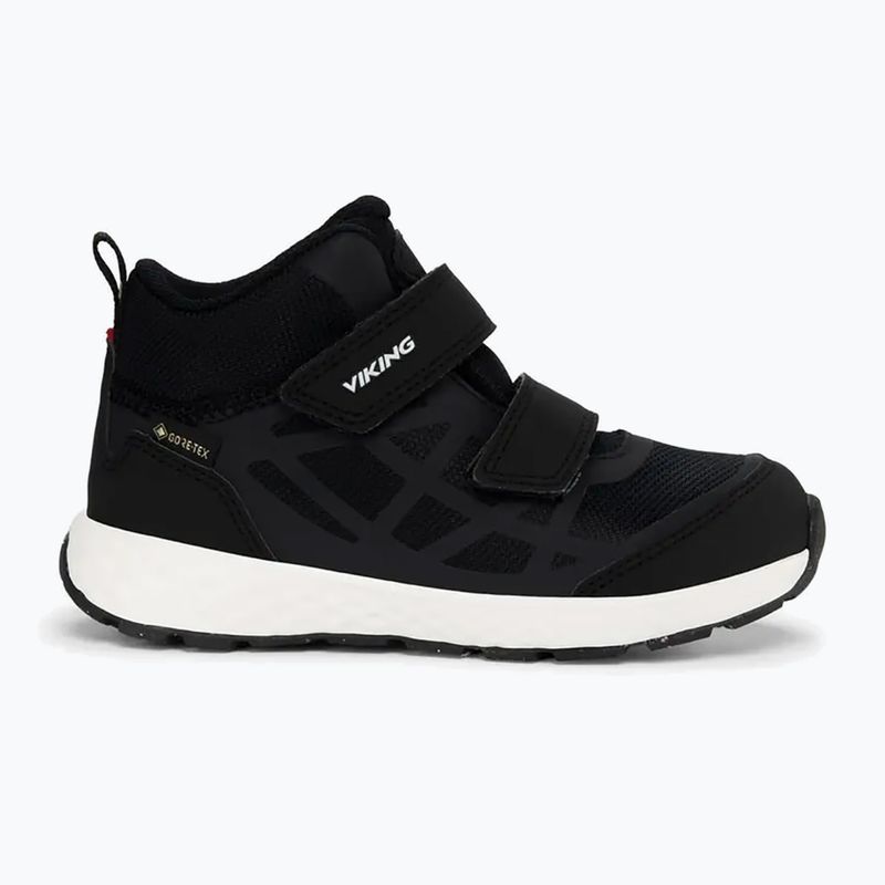Children's shoes Viking Footwear Veme Reflex Mid 2V Gore-Tex black/white 8