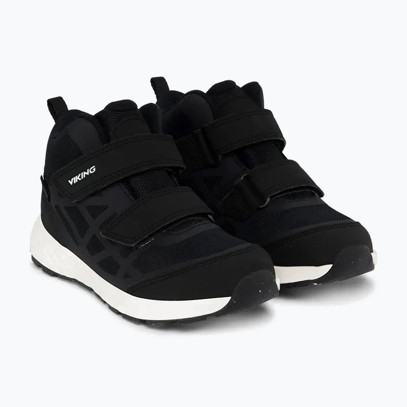 Children's shoes Viking Footwear Veme Reflex Mid 2V Gore-Tex black/white 10