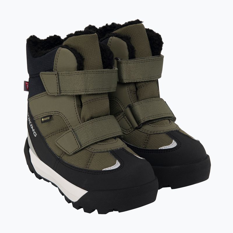 Children's snow boots Viking Footwear Expower Warm GTX 2V olive 3