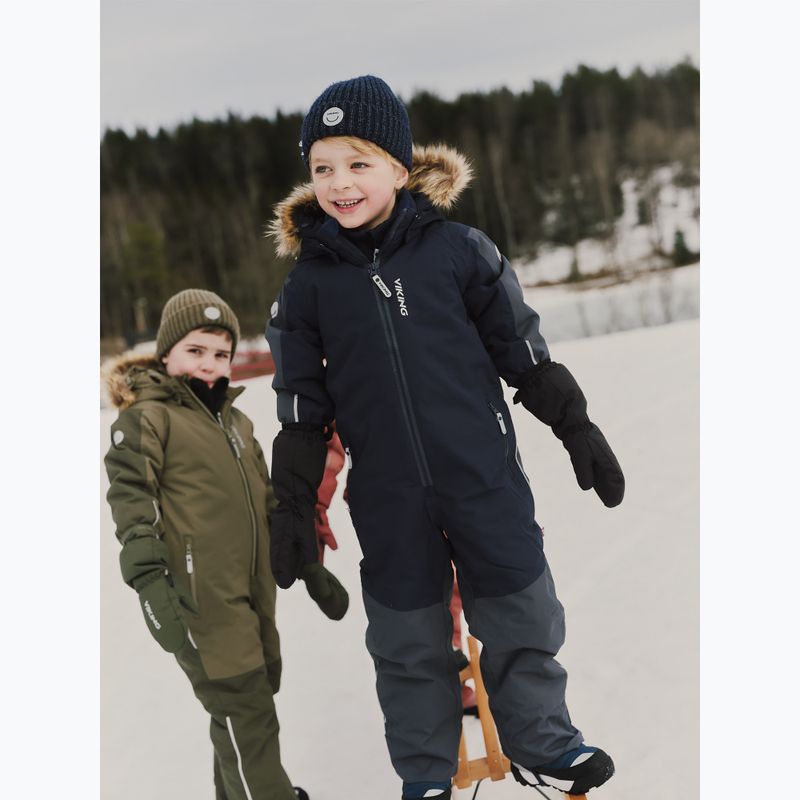 Children's snow boots Viking Footwear Expower Warm GTX 2V olive 8