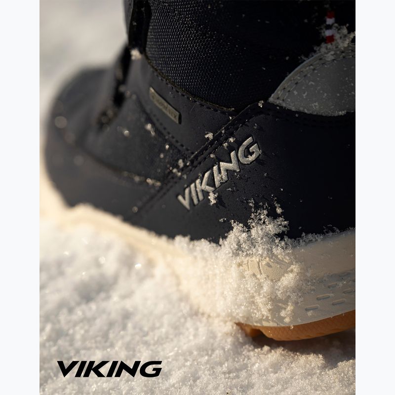 Children's snow boots Viking Footwear Espo Warm GTX 2V navy 15