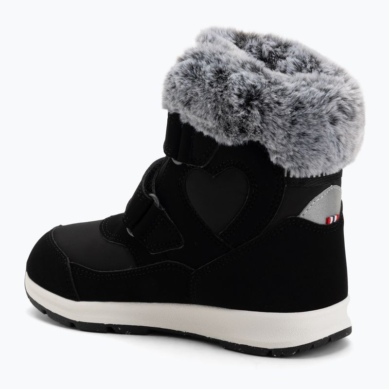 Children's snow boots Viking Footwear Belle Butterfly Warm GTX 2V black 3