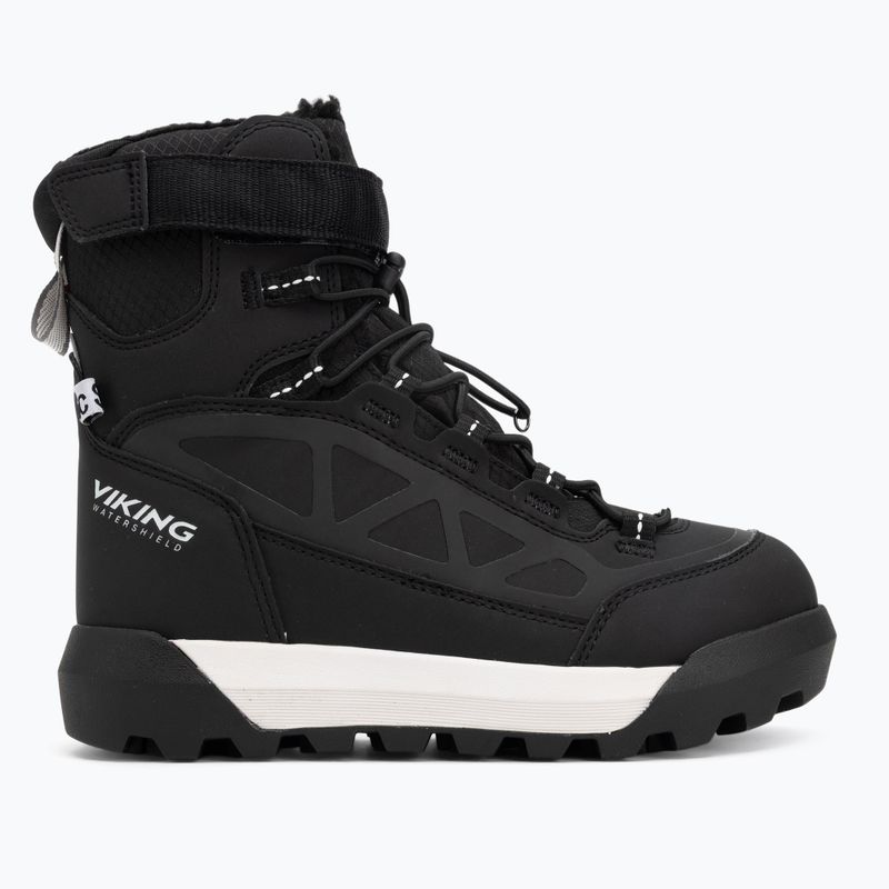 Children's snow boots Viking Footwear Constrictor Warm SC Waterproof 1V SL black 2