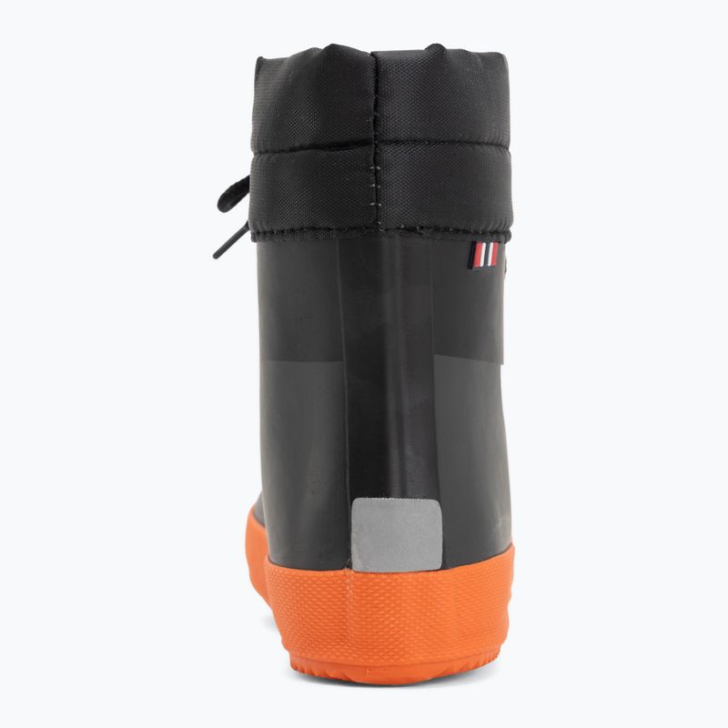 Children's Wellington Boots Viking Footwear Alv Barefoot Paw Print black 6