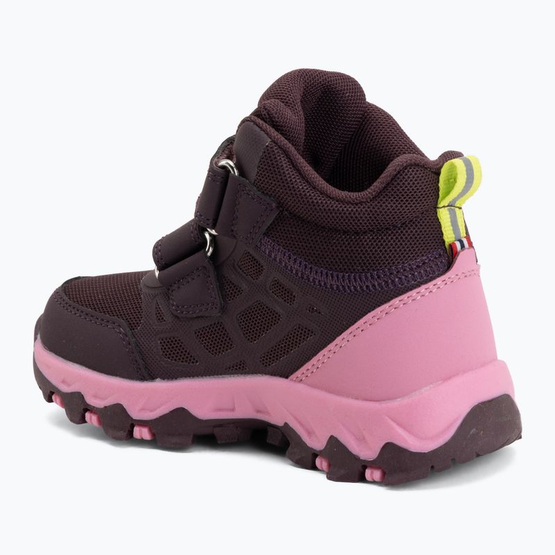 Children's shoes Viking Track Mid 2V Waterproof plum/multi 3