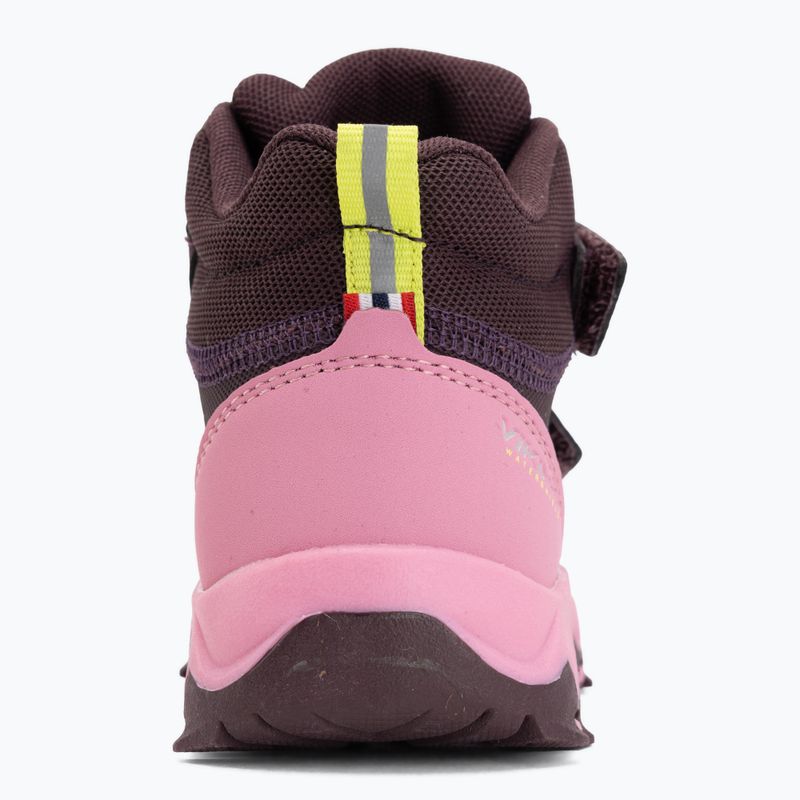 Children's shoes Viking Track Mid 2V Waterproof plum/multi 6