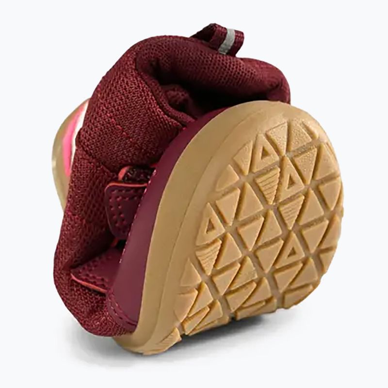 Children's barefoot shoes Viking Footwear Alv Barefoot Mid 2V Waterproof burgundy 17