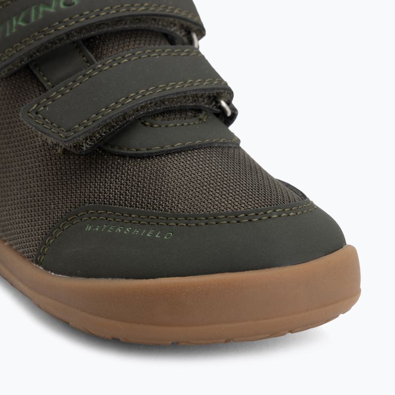 Children's barefoot shoes Viking Footwear Alv Barefoot Mid 2V Waterproof pine 7