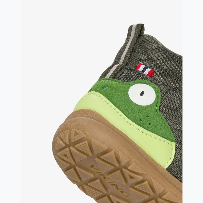 Children's barefoot shoes Viking Footwear Alv Barefoot Mid 2V Waterproof pine 17