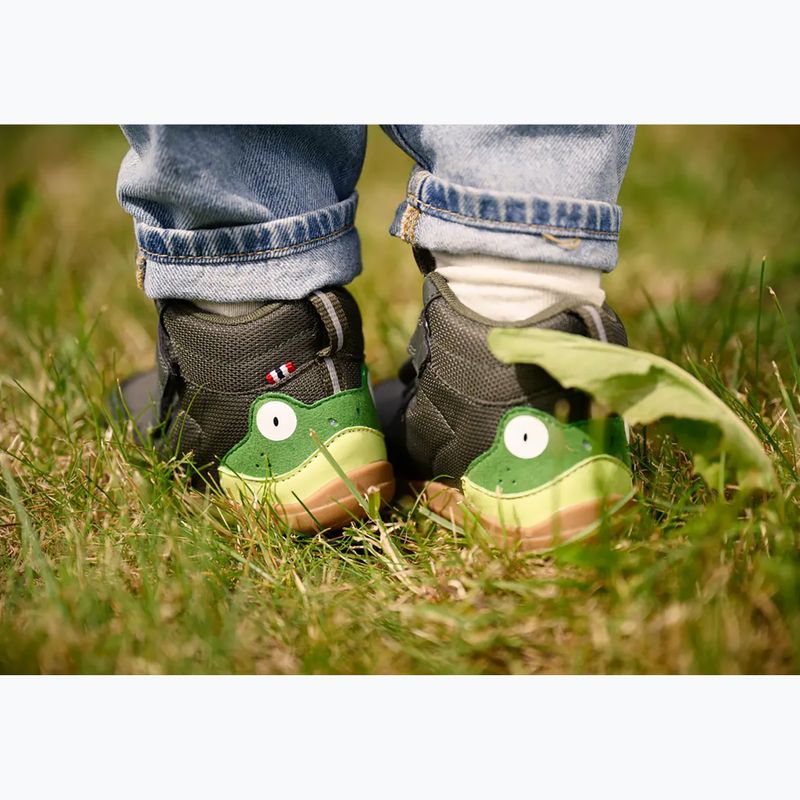 Children's barefoot shoes Viking Footwear Alv Barefoot Mid 2V Waterproof pine 18