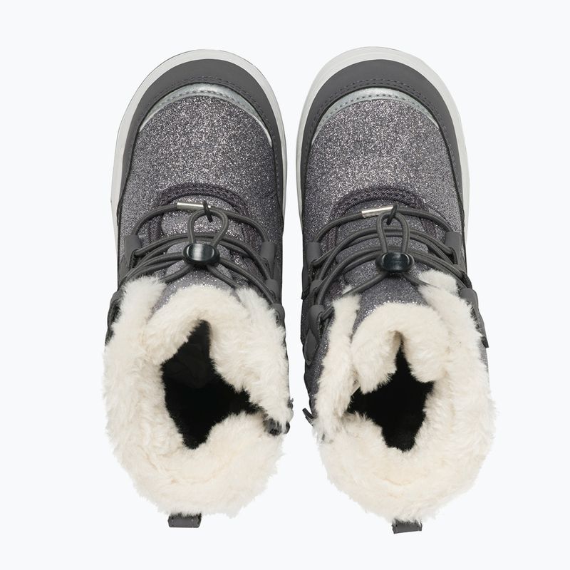 Children's snow boots Viking Footwear Toasty Glitter Warm Gore-Tex Zip dark grey 5