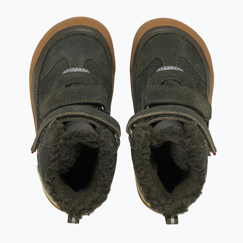 Children's barefoot snow boots Viking Footwear Alv Barefoot Paw Warm Waterproof 2V pine 6