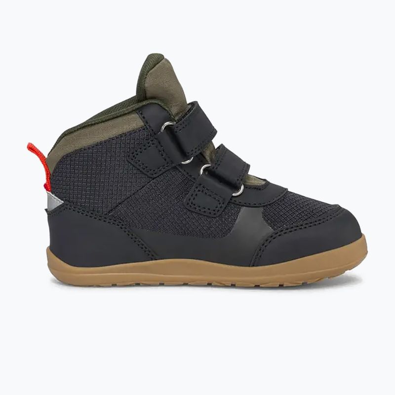Children's barefoot shoes Viking Footwear Aspen Barefoot Mid 2V Waterproof black 9