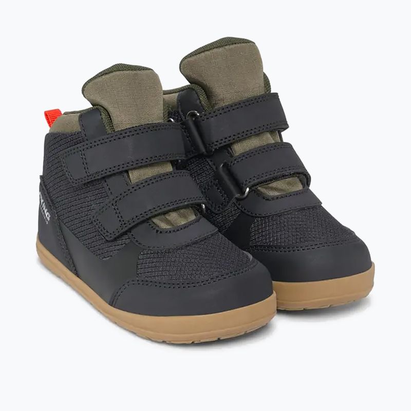 Children's barefoot shoes Viking Footwear Aspen Barefoot Mid 2V Waterproof black 10