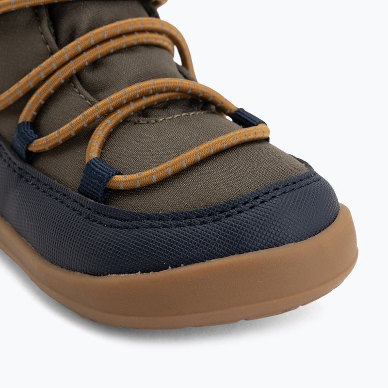Children's barefoot shoes Viking Footwear Birch Barefoot Mid 1V Waterproof navy/olive 7