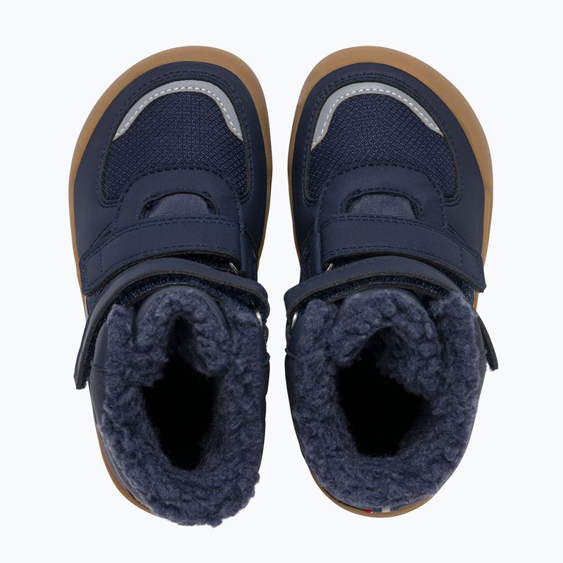 Children's barefoot snow boots Viking Footwear Rowan Barefoot Warm Waterproof 2V navy 6