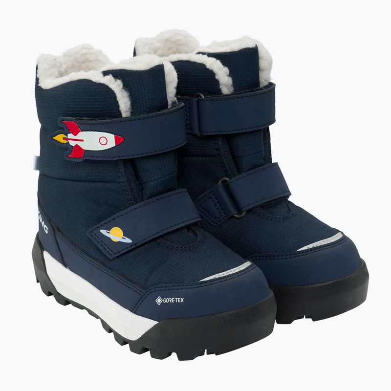 Children's snow boots Viking Footwear Moon Warm SC Gore-Tex 2V navy 3