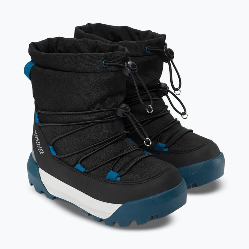 Children's snow boots Viking Footwear Spaceship Warm SC Waterproof black/dark blue 3