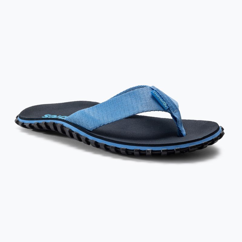 Gumbies Duckbill navy blue flip flops
