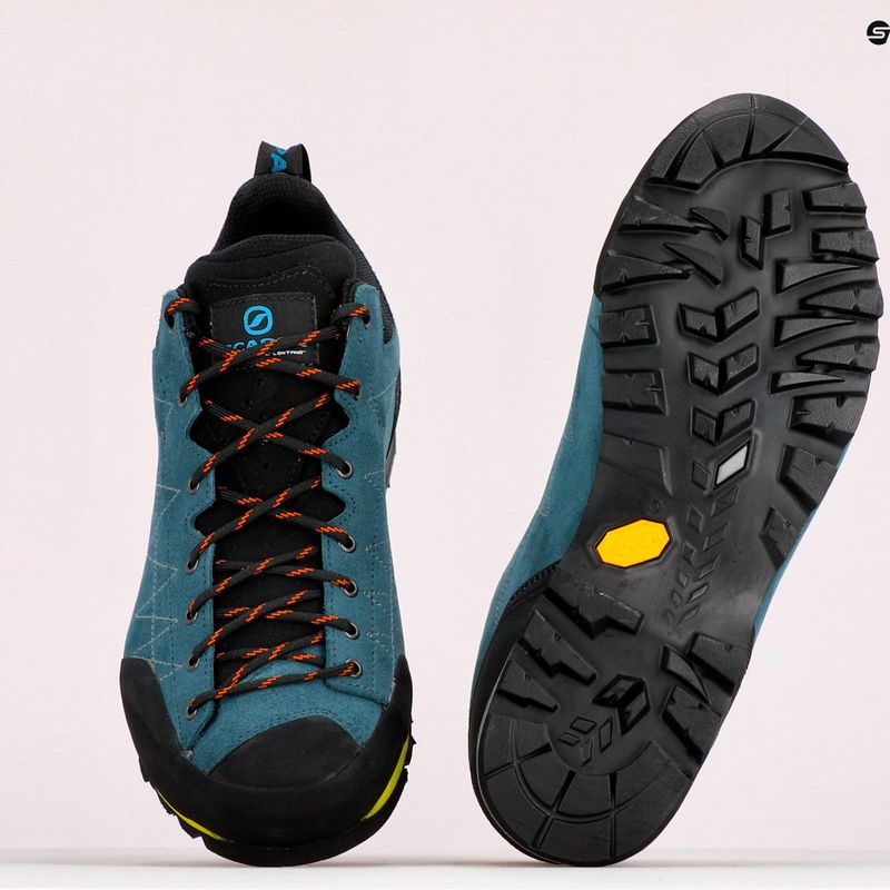 Men's SCARPA Zodiac approach shoes blue 71115-350 9