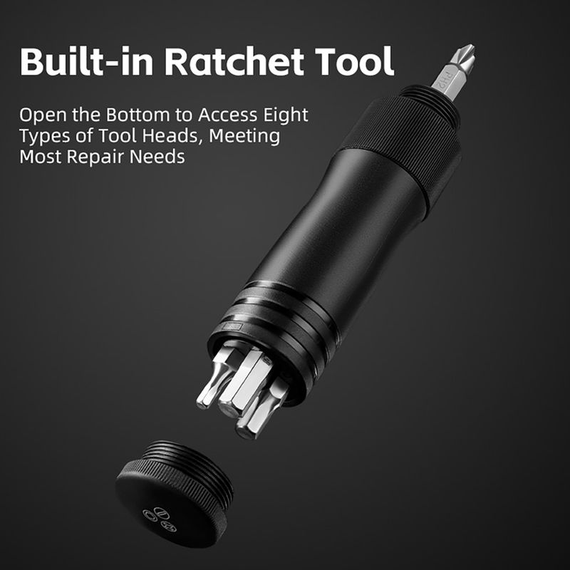 Rockbros bike pump 42320010 120psi black 8