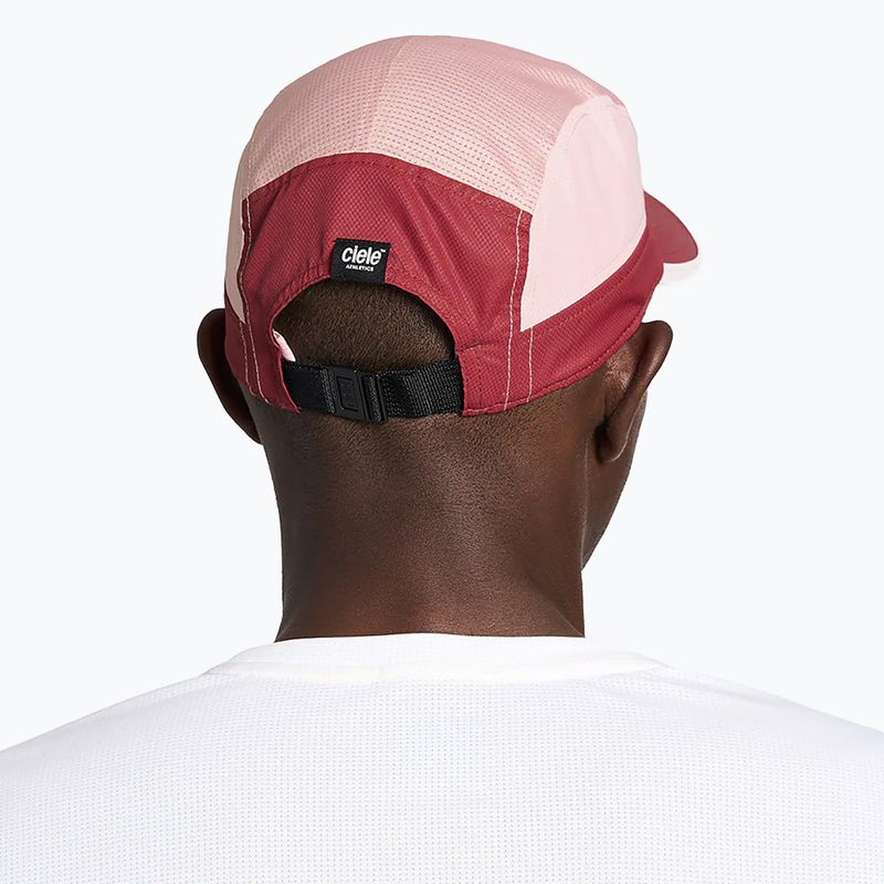 Ciele Athletics GOCap SC Classic CPlusBox merlot/peachskin baseball cap 5