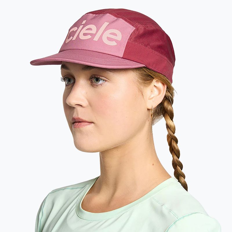Ciele Athletics GOCap Comp Century deco rose/merlot baseball cap 5