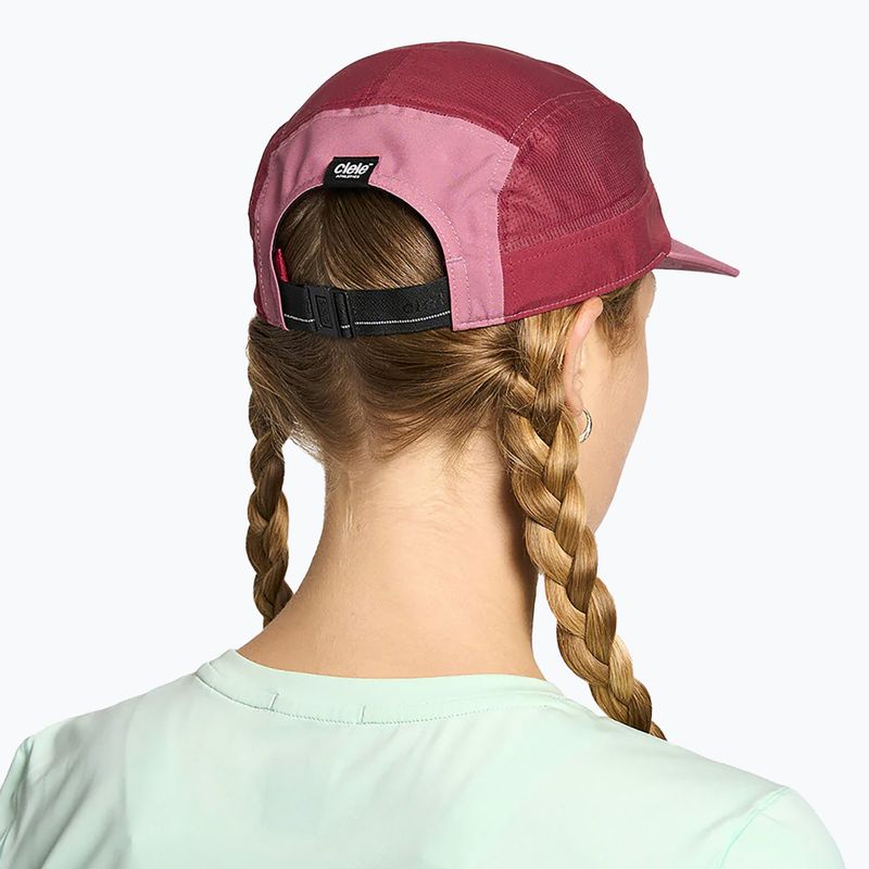 Ciele Athletics GOCap Comp Century deco rose/merlot baseball cap 6