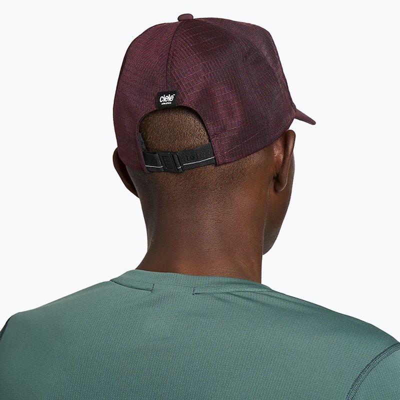 Ciele Athletics TRLCap SC Comp Onehundred dark wine red baseball cap 5