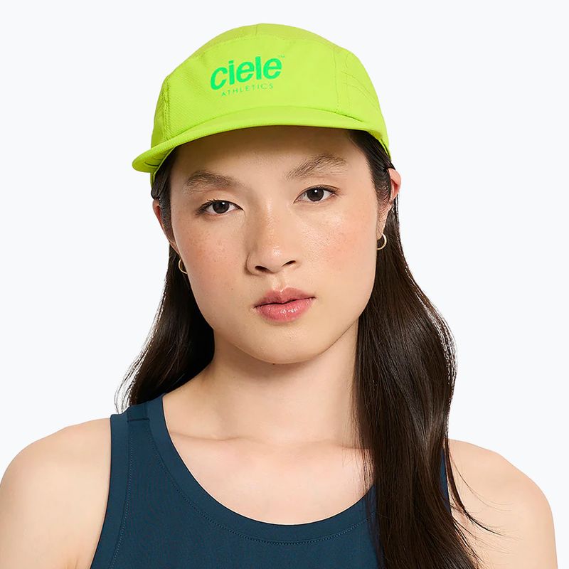 Ciele Athletics GOCap Classic Athletics baseball cap lime green 4