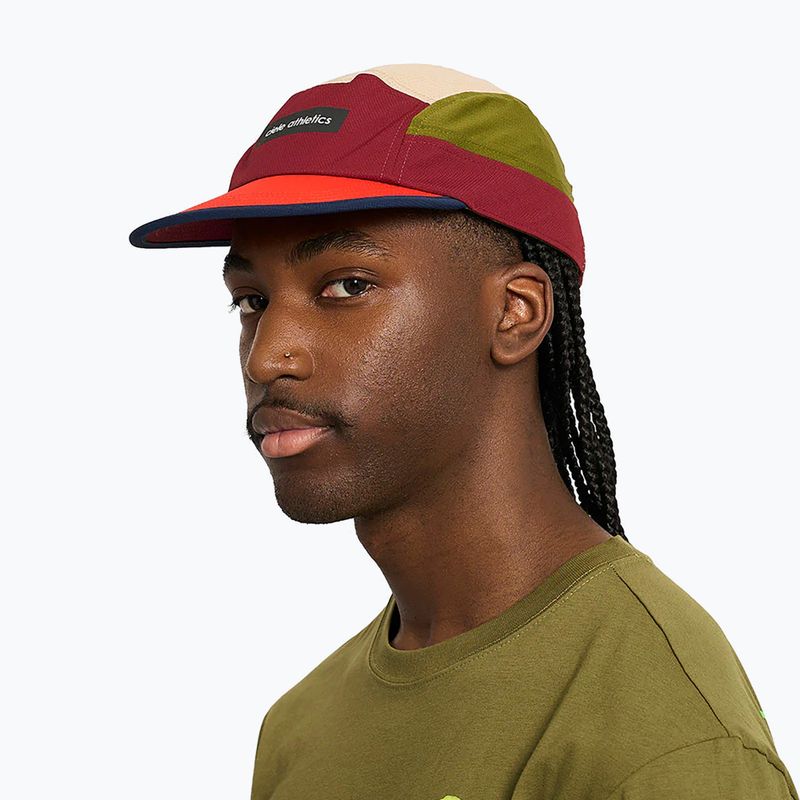 Ciele Athletics GOCap Field IconicBar cap crimson red/terrain 6