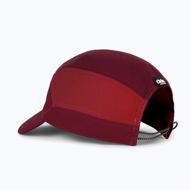 Baseball cap Ciele Athletics FSTCap SC Classic Cside crimson red/merlot 2