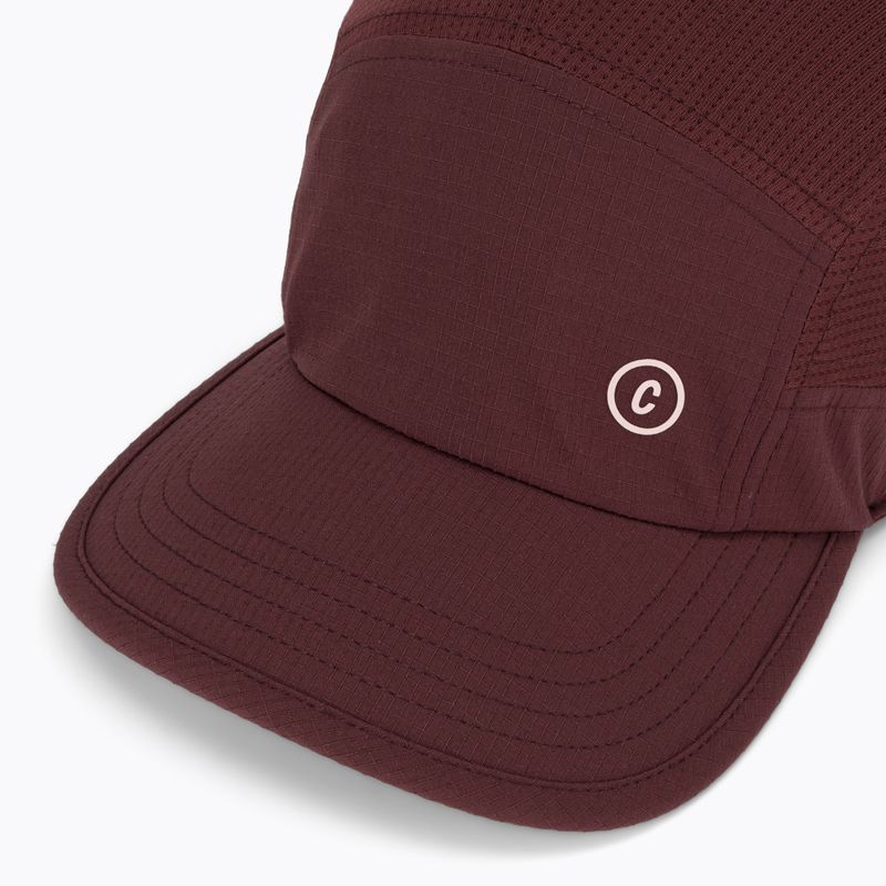 Ciele Athletics GOCap SC Field Clow dark wine red baseball cap 3