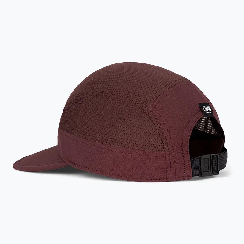 Ciele Athletics GOCap SC Field Clow dark wine red baseball cap 2