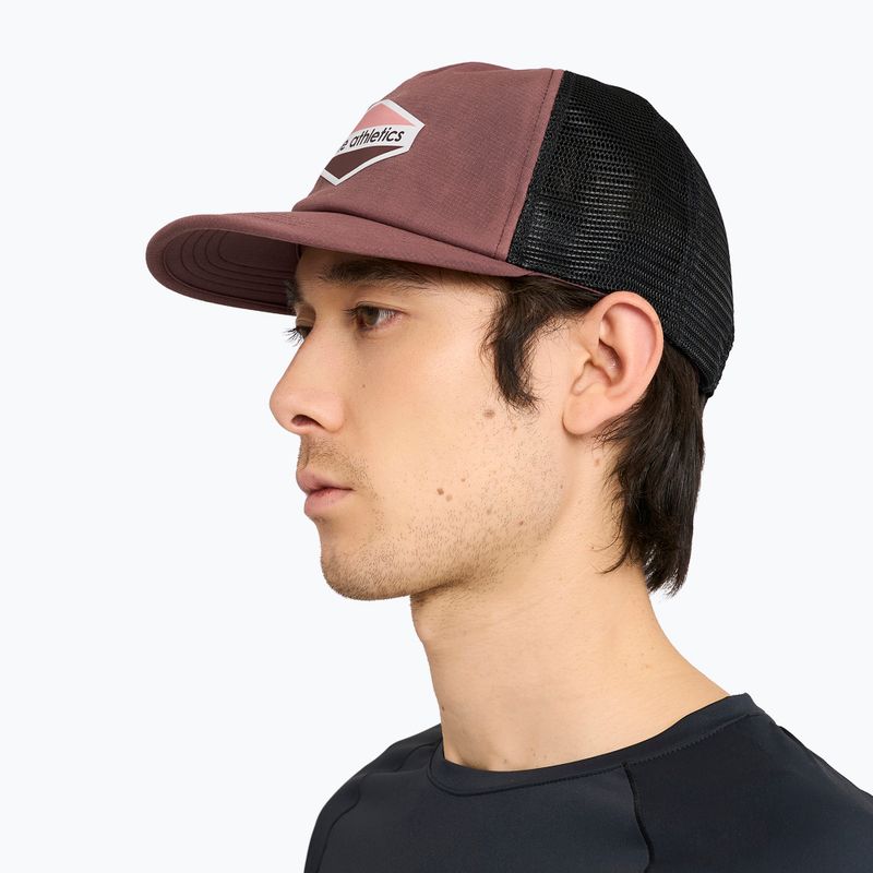 Baseball cap Ciele Athletics TRLCap SC Field UpDown dark wine red 6