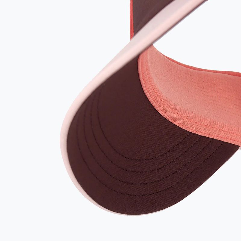 Running visor Ciele Athletics FSTVisor SC Comp IconicVC dark wine red/blossom 3