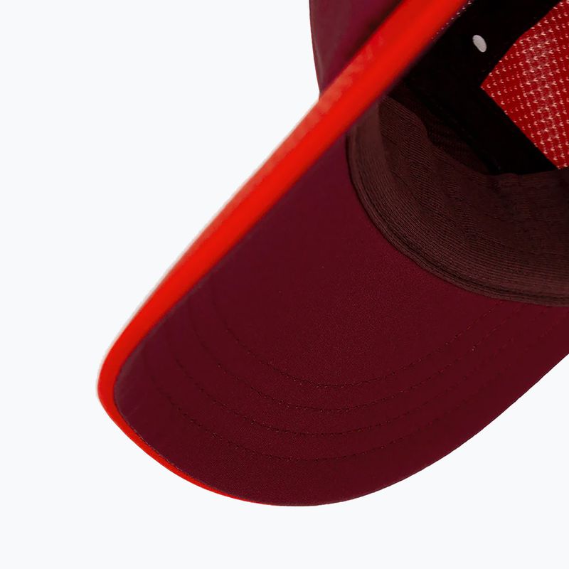 Baseball cap Ciele Athletics FSTCap SC Comp IconicVC crimson red/glade 3