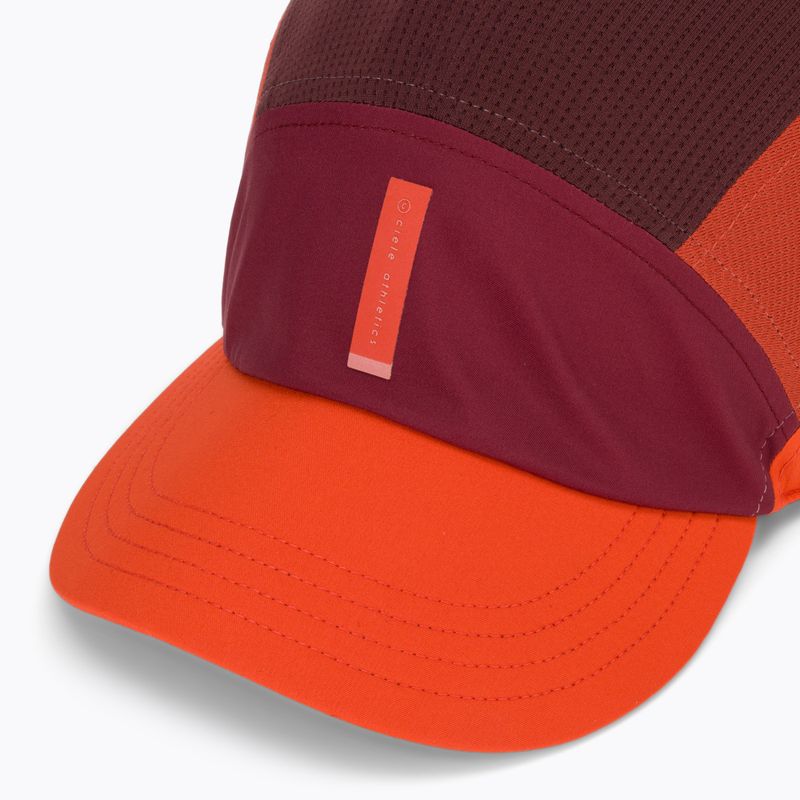 Baseball cap Ciele Athletics FSTCap SC Comp IconicVC crimson red/glade 3