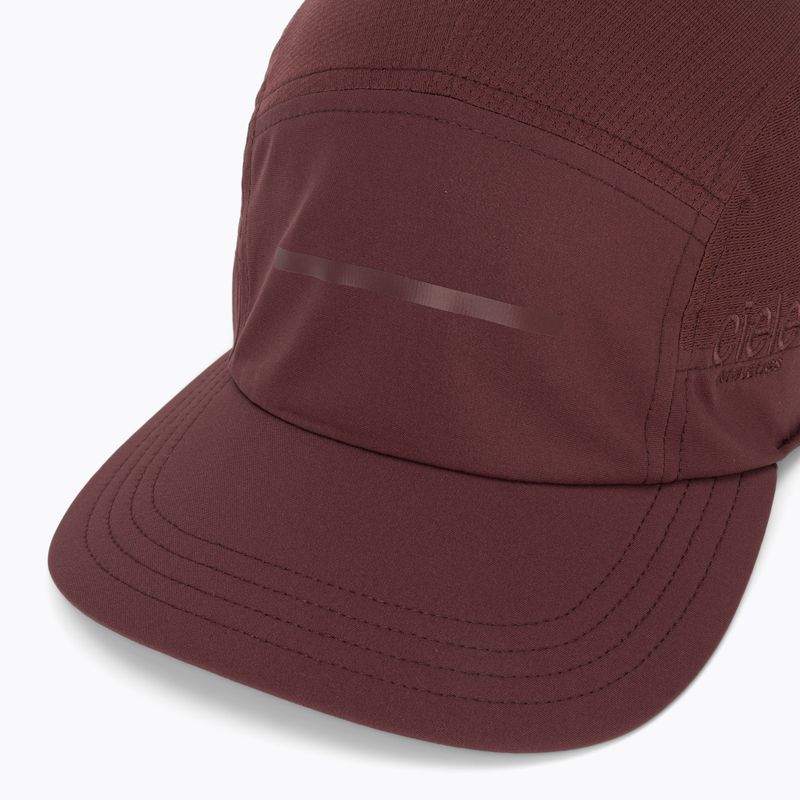 Ciele Athletics GOCap Comp Bars dark wine red baseball cap 4