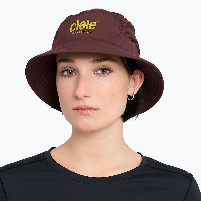 Hat Ciele Athletics GOBucket Comp Athletics dark wine red 4