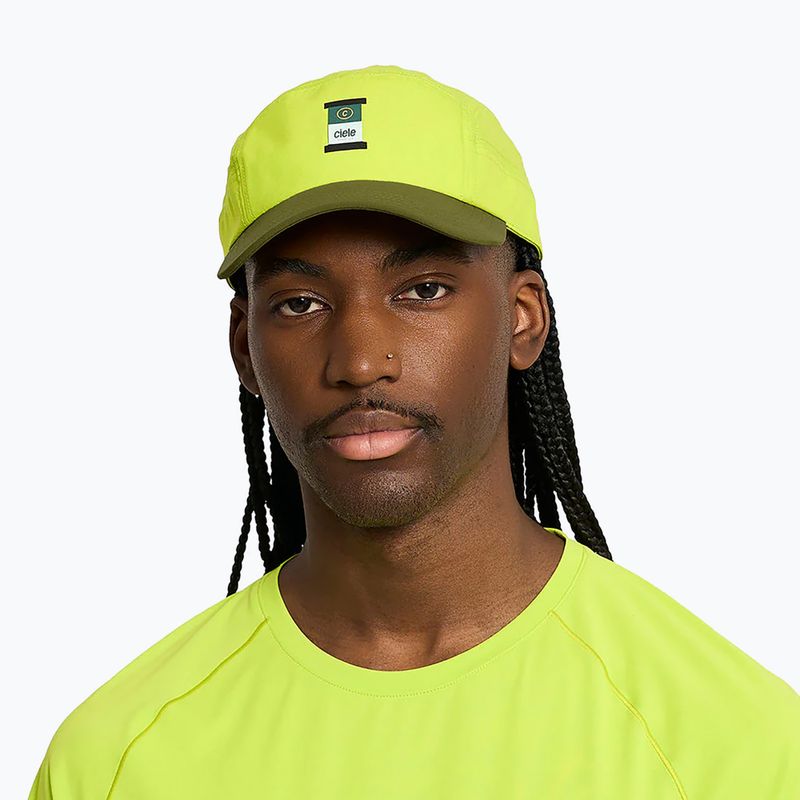 Ciele Athletics GOCap SC Comp Ccube lime green baseball cap 4