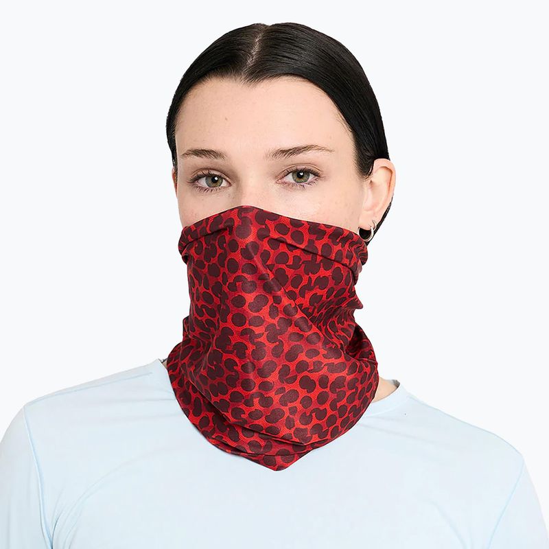 Snood Ciele Athletics BFCollar All Over Dotra merlot 2