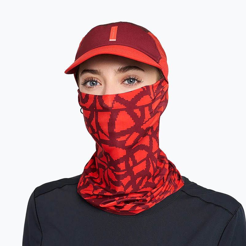 Snood Ciele Athletics BFCollar All Over Loopy Tile poinciana 2