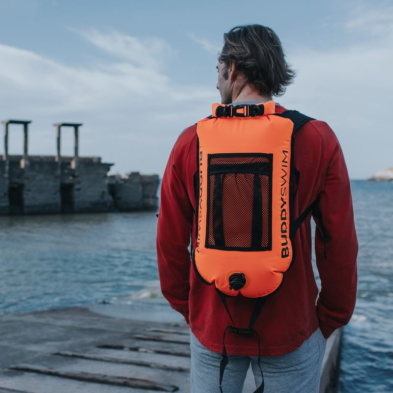 Safety buoy BuddySwim Backpack 28 l orange 7
