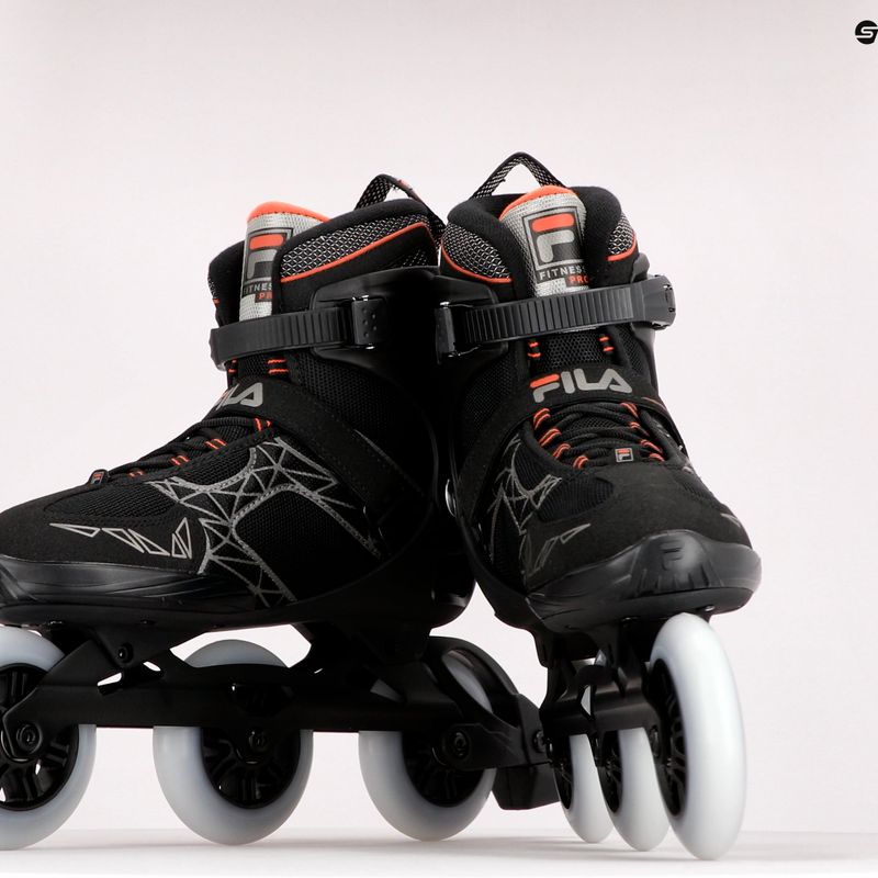 Men's rollerblades FILA Legacy Pro 100 black/red 9