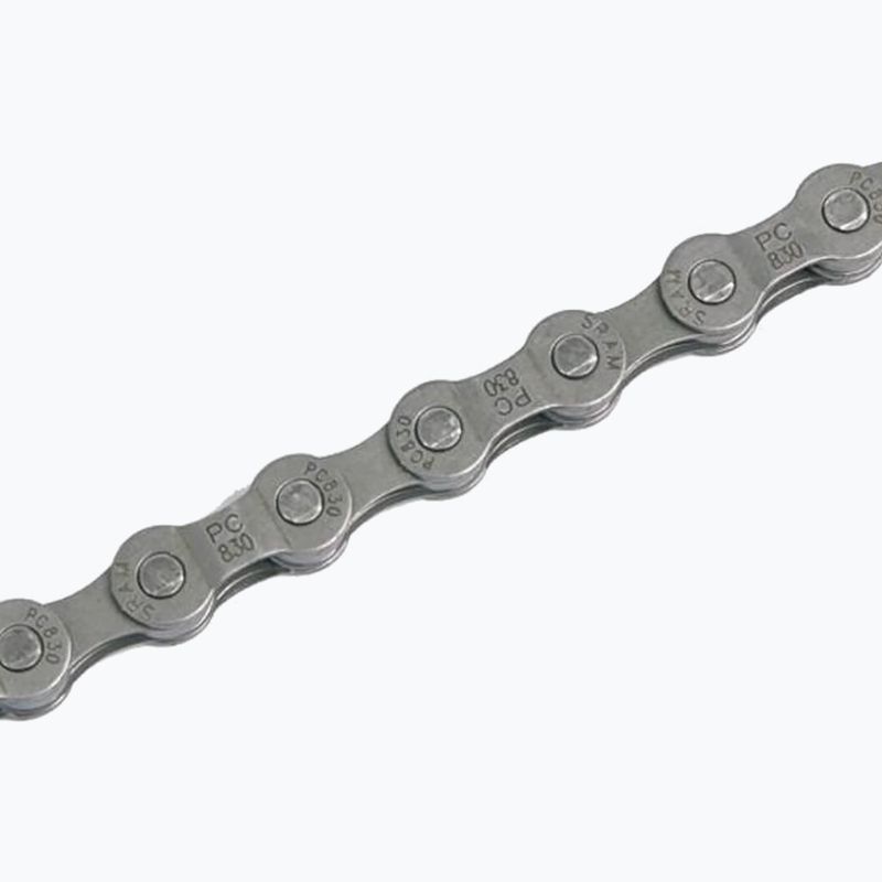 Bike chain SRAM 10 CN PC830 114LI W/ PWR.LNK 8SPD 25 grey 46.2758.114.016