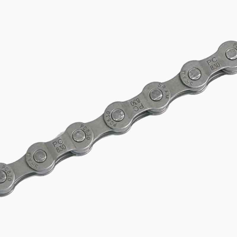 Bike chain SRAM 10 CN PC830 W/ PWR grey 46.2758.114.005 3