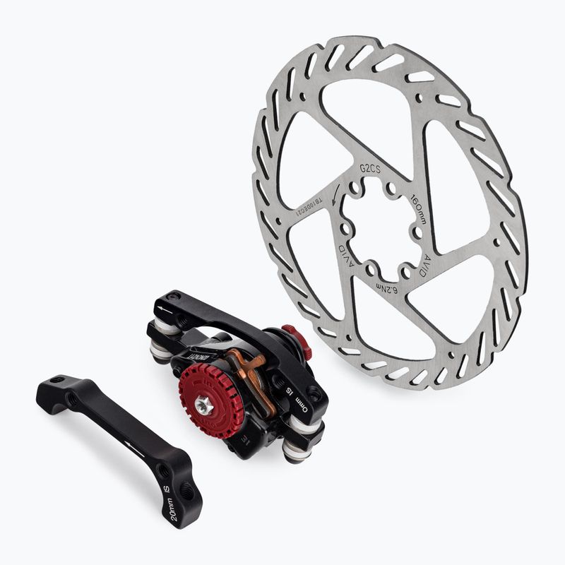 Mechanical disc brake Avid 11A BB7 MTB FR/RR 160 IS 160G2 set 00.5016.166.010
