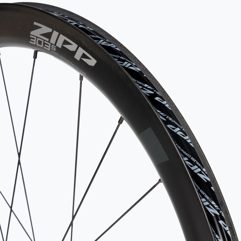 Zipp AMWH 303 S 12X100 black front bicycle wheel 00.1918.527.000 4